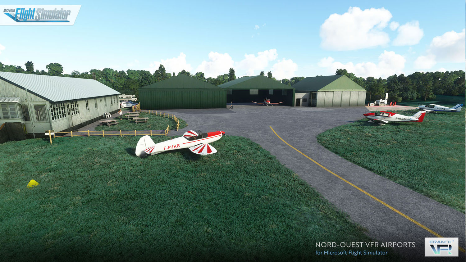 France VFR - North-West VFR Airports MSFS